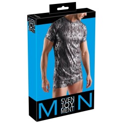 Svenjoyment  - T-shirt noir/argent