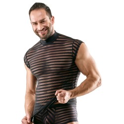 T-shirt à rayures transversales -svenjoyment