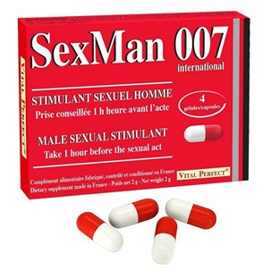 Sex Man 007 - 4 gélules Vital Perfect