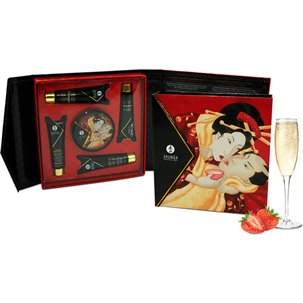 Kit Secret de Geisha Vin Pétillant - Fraise Shunga