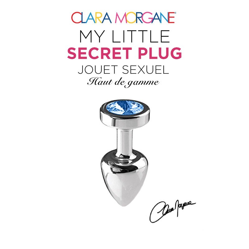 Plug Anal S Bleu Clara Morgane My Little Secret Plug 