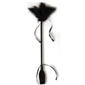 Cravache avec Plumeau noir - 50 cm Secret play