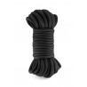 Corde noire Japanese Silk Rope Fetish Fantasy - 10,5 metres
