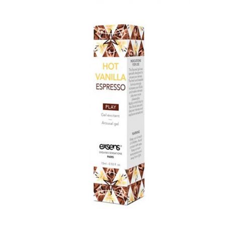 GEL STIMULANT FRAICHEUR EXSENS vanille expresso