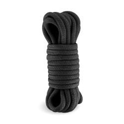 Corde bondage shibari noire 5 mètres Sweet Caress