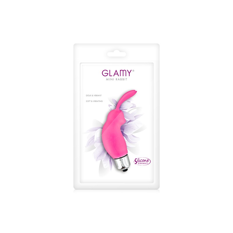 Stimulateur clitoris Mini Rabbit Pink Glamy