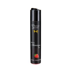 Huile de massage Fraise 59ML Plaisir Secret