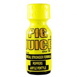 Pig juice 25 ML Poppers extra fort Amyle Pentyle