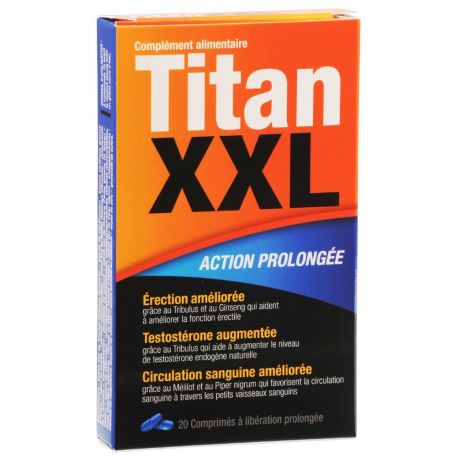 Titan XXL - 20 comprimés Labophyto