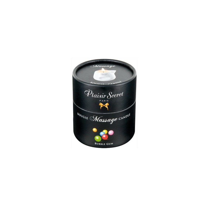 Bougie de massage Bubble gum Plaisir secret