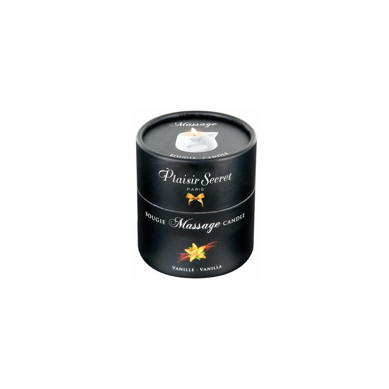 Bougie de massage Vanille Plaisir secret