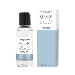 Silk Fleur de Soie 50 ml Lubrifiant 2 en 1 Silicone Mixgliss
