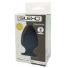 Plug Anal Noir Double Densité S - Ø 4,8 cm Silexd