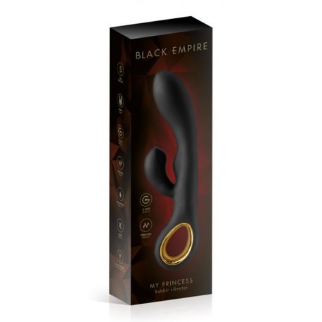 Vibromasseur Rabbit USB My Princess Black Empire