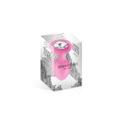 Plug bijou rose silicone Cloud 30g Taille S Hidden Eden