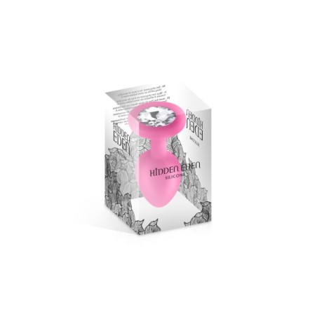 Plug bijou rose silicone Cloud 30g Taille S Hidden Eden