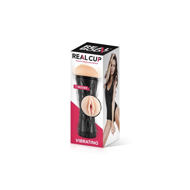 Masturbateur réaliste vagin vibrant gaine amovible Real Body
