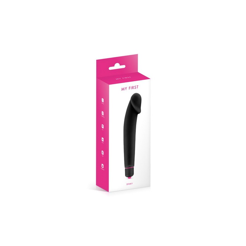 Vibromasseur Dinky point G 7 vitesses noir  My First