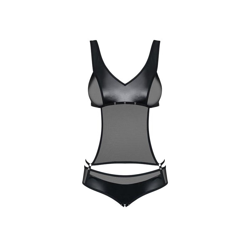 823-TED Body ouvert effet 2 pièces Obsessive