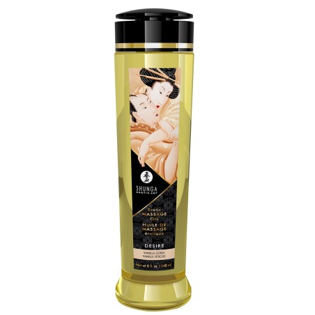 Huile de Massage Desire Vanille - 250 ml SHUNGA