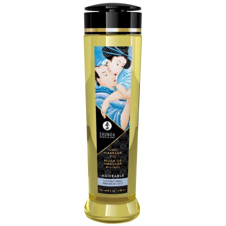 Huile de Massage Adorable Frissons de Coco - 250 mll SHUNGA