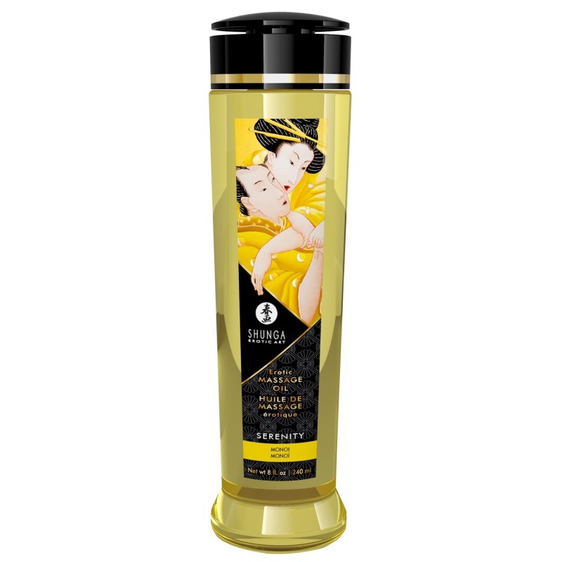 Huile de massage Serenity Monoï 250 ml SHUNGA