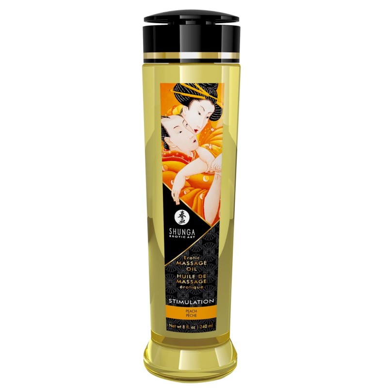 Huile de massage stimulation peche Shunga