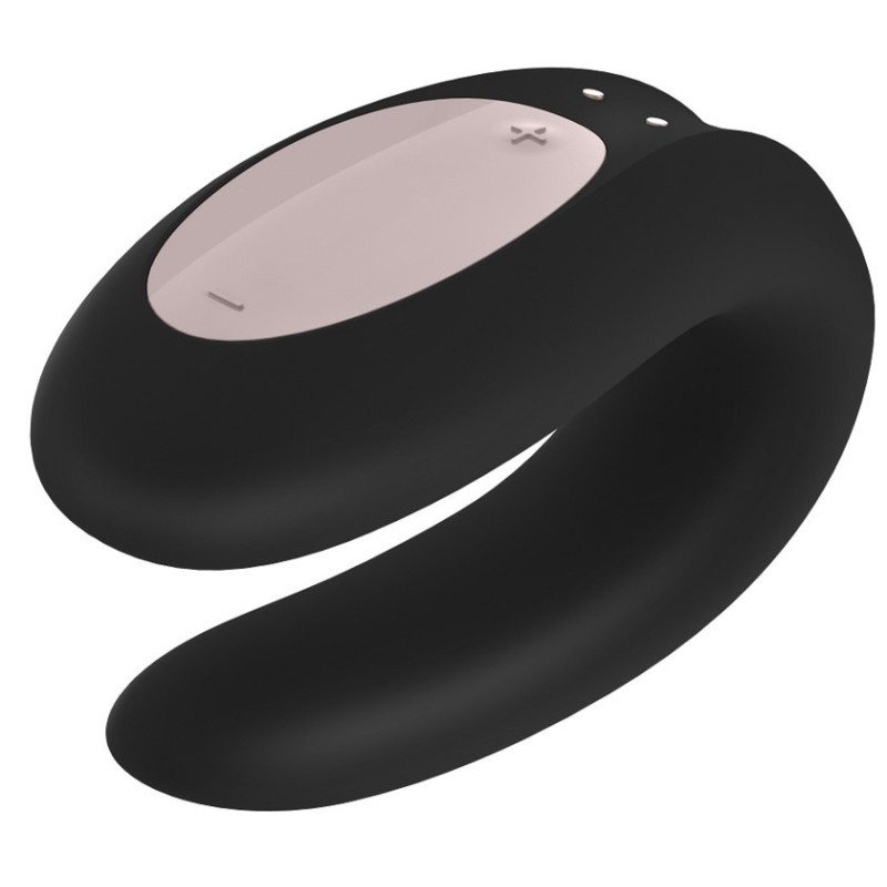 Satisfyer Double Joy Noir Connecté