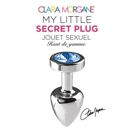 Plug Anal L Bleu My Little Secret Plug Clara Morgane