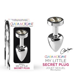 Plug Anal S Blanc  My Little Secret Plug Clara Morgane