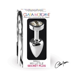 Plug Anal S Blanc  My Little Secret Plug Clara Morgane