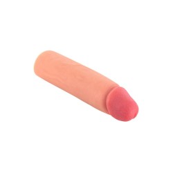 Gaine réaliste d'extension de pénis Beast 17,5 cm Real Body
