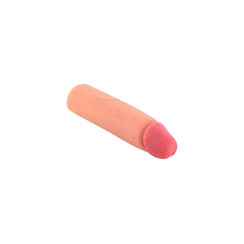 Gaine réaliste d'extension de pénis Beast 17,5 cm Real Body
