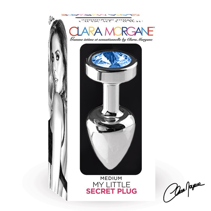 Plug Anal M Bleu My Little Secret Plug Clara Morgane