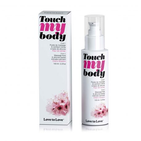Lubrifiant 2 en 1 100 ML Touch My Body 3 Parfums aux choix Love To Love