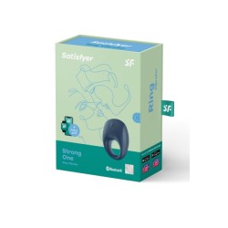 Cockring vibrant connecté Powerful One Ring USB Satisfyer