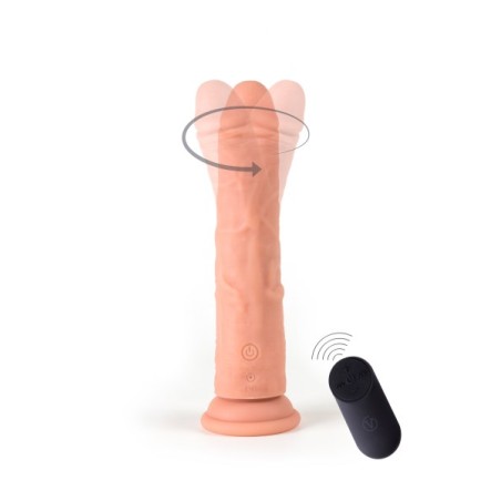 Vibromasseur réaliste tournant USB R7 Virgite