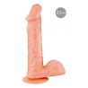 Gode Ventouse Réaliste 23cm 2 couleurs aux choix Bruce Real Body