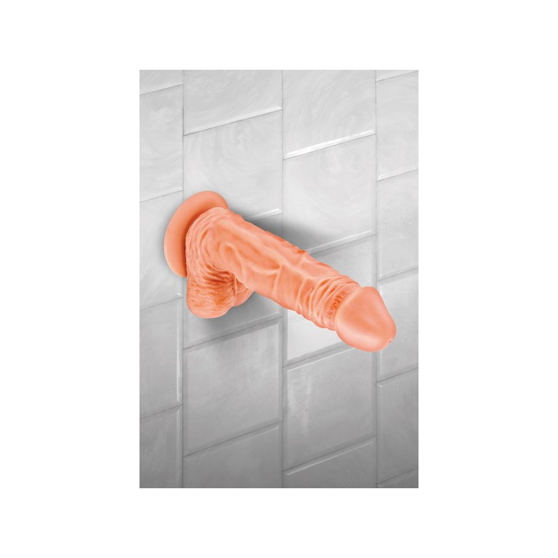 Gode Ventouse Réaliste 23cm 2 couleurs aux choix Bruce Real Body