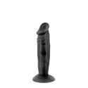 Gode réaliste noir 16cm Zack Real Body