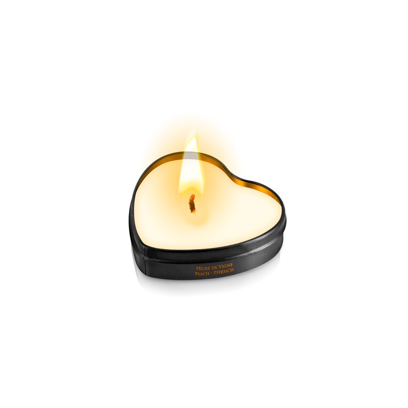 Mini Bougie de massage Peche de Vignes Plaiisir secret