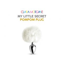 My Little Secret Pompon Plug 3 couleurs aux choix Clara Morgane