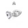 Plug bijou Coeur Acier Gloria 2 Tailles et 2 Couleurs aux choix Hidden Eden