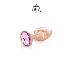 Plug bijou Rose aluminium Or Angel 3 Tailles aux choix Hidden Eden