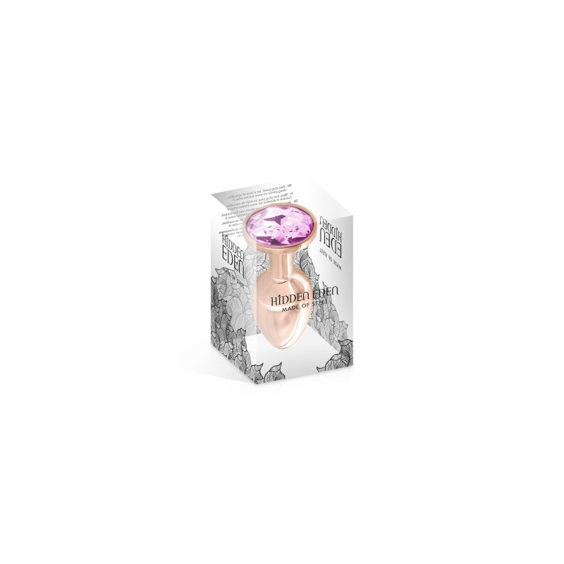 Plug bijou Rose aluminium Or Angel 3 Tailles aux choix Hidden Eden