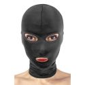 Cagoule ouvertures yeux et bouche Fetish Tentation