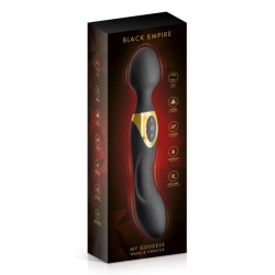 Vibromasseur wand luxe My Goddess USB Black Empire