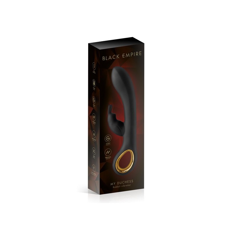Vibromasseur Rabbit USB My Duchess Black Empire
