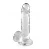 Gode Ventouse L en jelly 20 cm 2 couleurs aux choix Pure Jelly