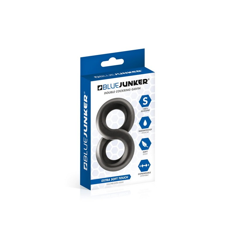Cockring Alec en silicone  Blue Junker